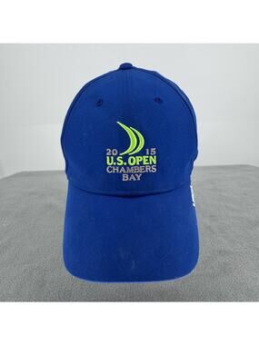 Polo Golf Ralph Lauren 2015 US Open Chambers Bay‎ Volunteer Hat Dad Cap PNW Blue